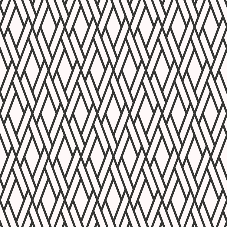 Lines and Geometrics Continuous Weave Caviar
