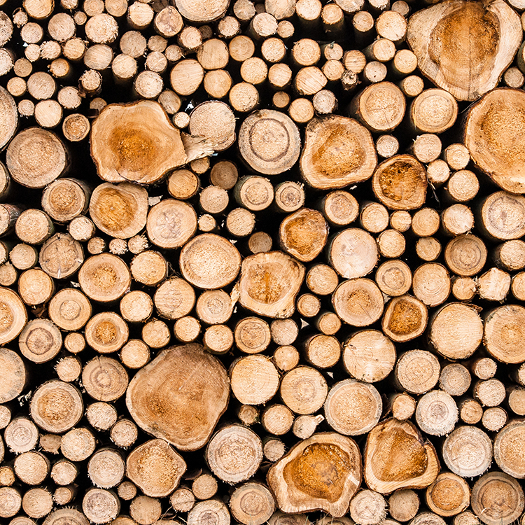 Materials Log Cabin
